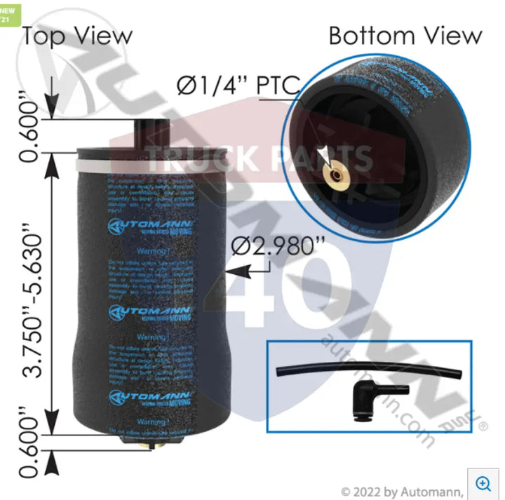1104K001 Air Spring Cabin For Link - Air Spring Cabin