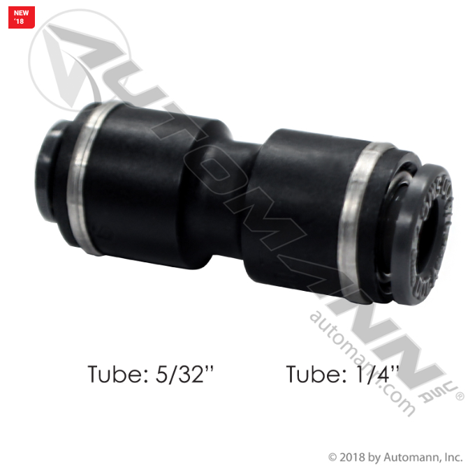 016623 PLC Union Connector DOT 5/32in 1/4in For Velvac
