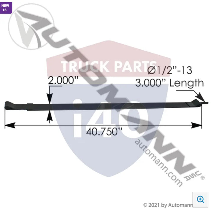 471453C2 Fuel Tank Strap For International - Fuel Tank Strap International