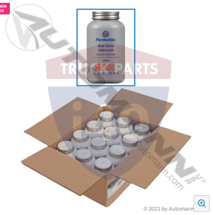 Permatex PRX80078CTN Anti-Seize Lubricant 8oz Case of 12 - Lubricants