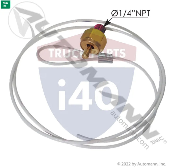 Automann 177.4011 Drain Valve w/60in Unclinched Cable - Drain Valves