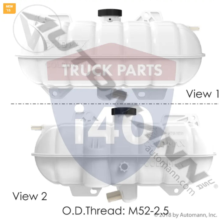 Automann 575.1011 Coolant Reservoir Freightliner - Freightliner