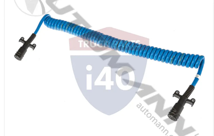 Phillips PHI19-6715 6-Way Cable Coiled THERMOSEALED 15ft - Light Duty Cables