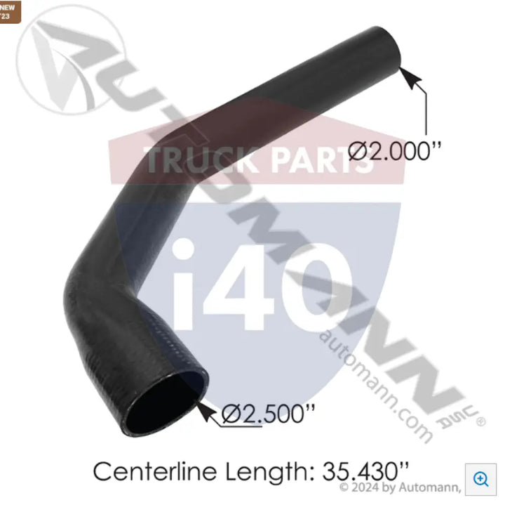 Automann 561.46229 Coolant Hose Upper Freightliner - DETROIT