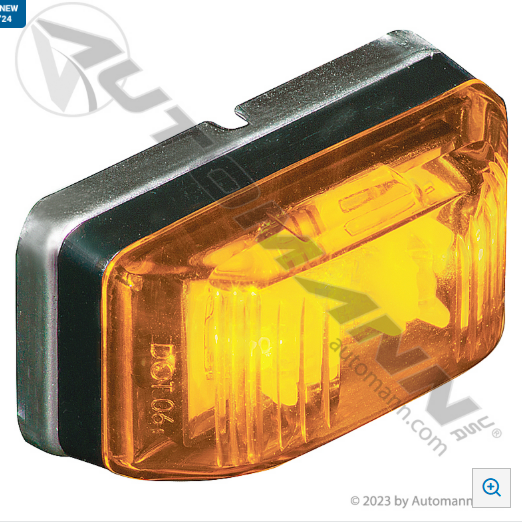 Automann 571.LD15A3-STUD Marker Light LED 1in 2-1/2in Amber
