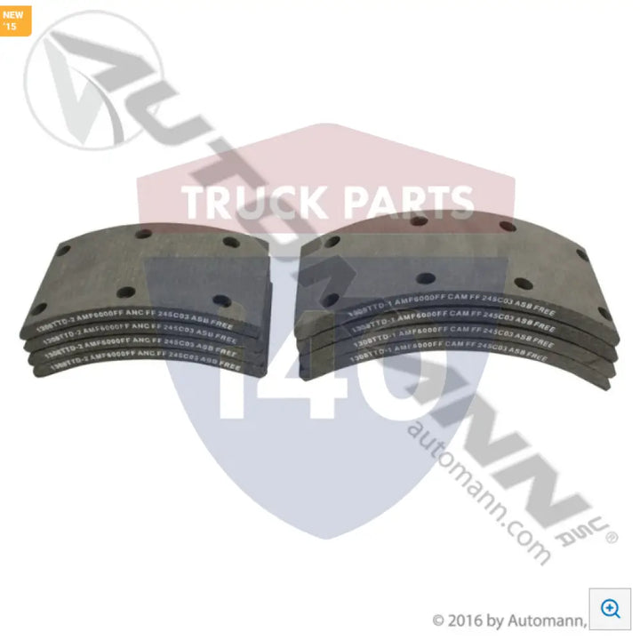 Automann 140.1308TT.60 Brake Lining - 20K Lb GAWR