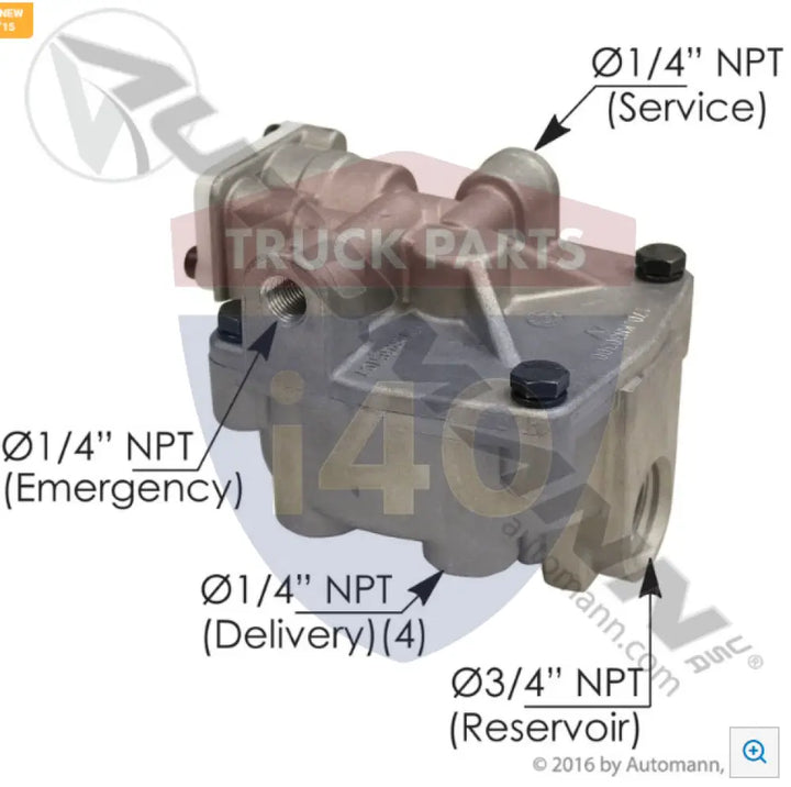 KN30300X Emergency Relay Valve For Haldex - Relay Emergency Valves