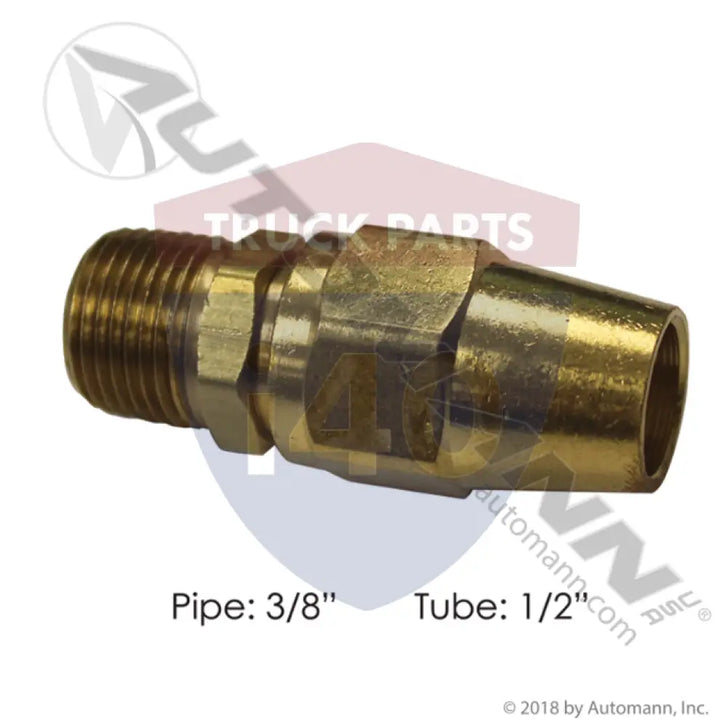 1368X8 Male Connector Copper 1/2IN 3/8NPT For Eaton - Male Connectors