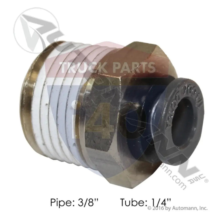 Automann 177.11684C PLC Male Connector 1/4 3/8in - Male Connectors-Composite