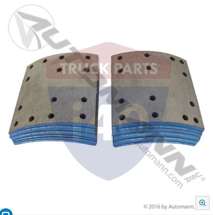 Automann 140.4718.50 Brake Lining - 20K Lb GAWR