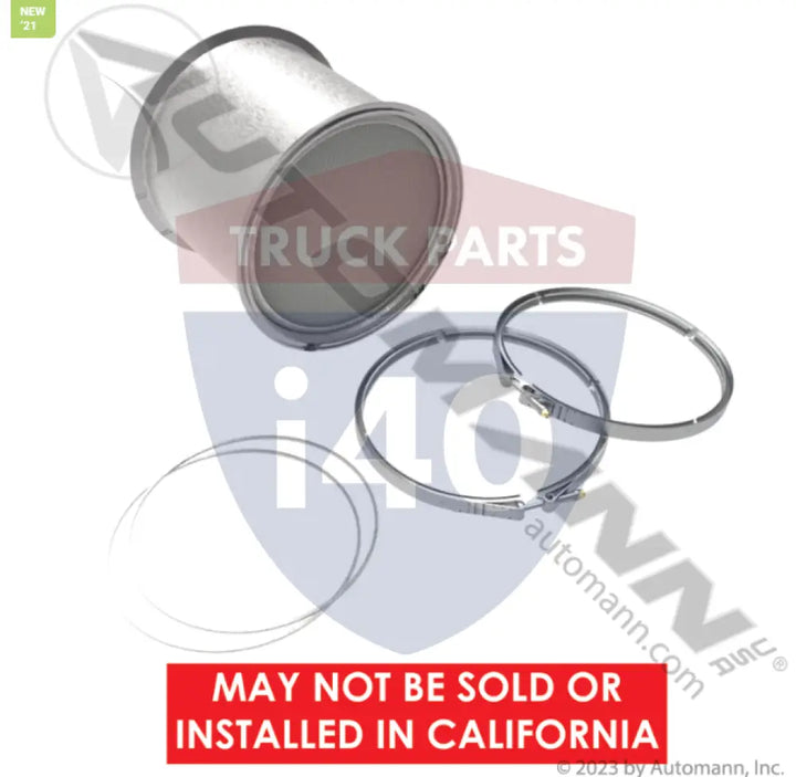 85124653 DPF For Mack MP7 - DPF Mack MP7