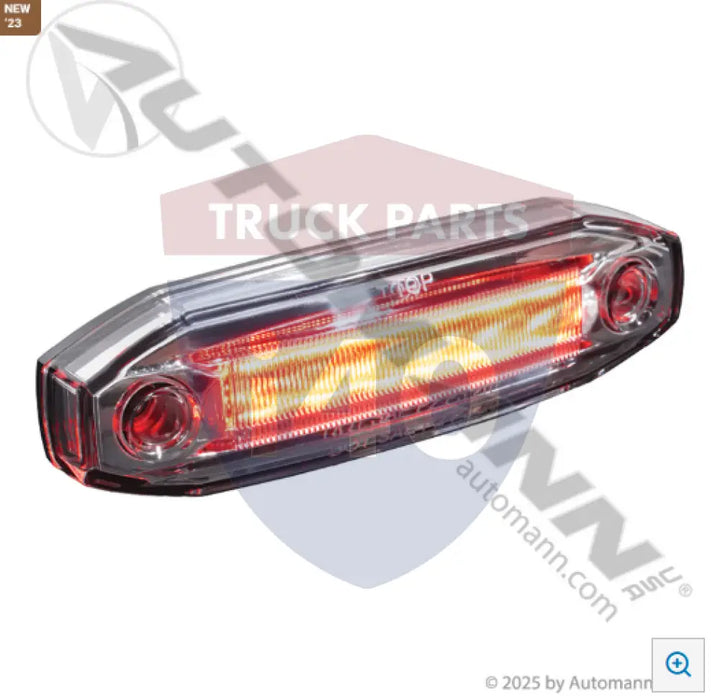 Automann 571.LD27RW12 Marker Light LED w/Ground Feature Red - Marker Light LED w/Ground Feature RedMarker Light LED