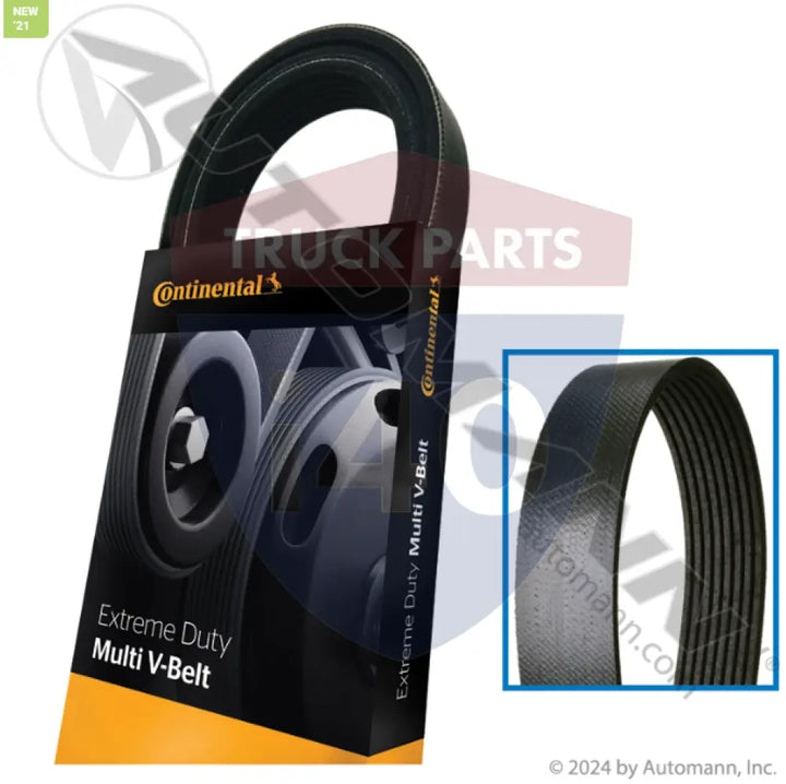 0131894680 Conti Extreme Poly-V Serpentine Belt For Freightliner - Serpentine Belts