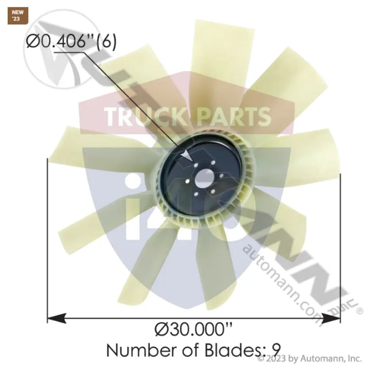 Automann 810.FB9948 Fan Blade - Fan Blades