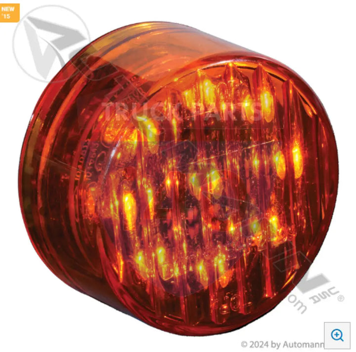 G3003 Marker Light LED 2in Amber For Grote - Marker Light LED 2in Amber