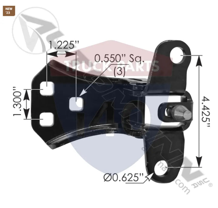 R481052 Upper Door Hinge For Kenworth - Upper Door Hinge Paccar