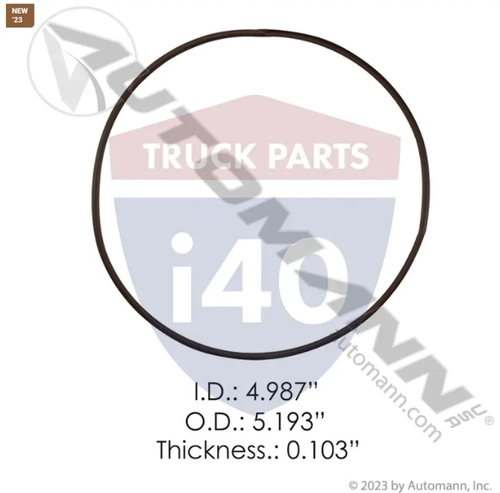 A0239977145 Compressor Flange O-Ring For Detroit Diesel - Air Compressor Kits