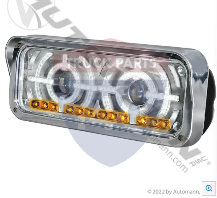 TLEDH101 LED Headlamp Assembly Multi-fit RH For Trux - LED Headlamp Assembly Multi-fit RH