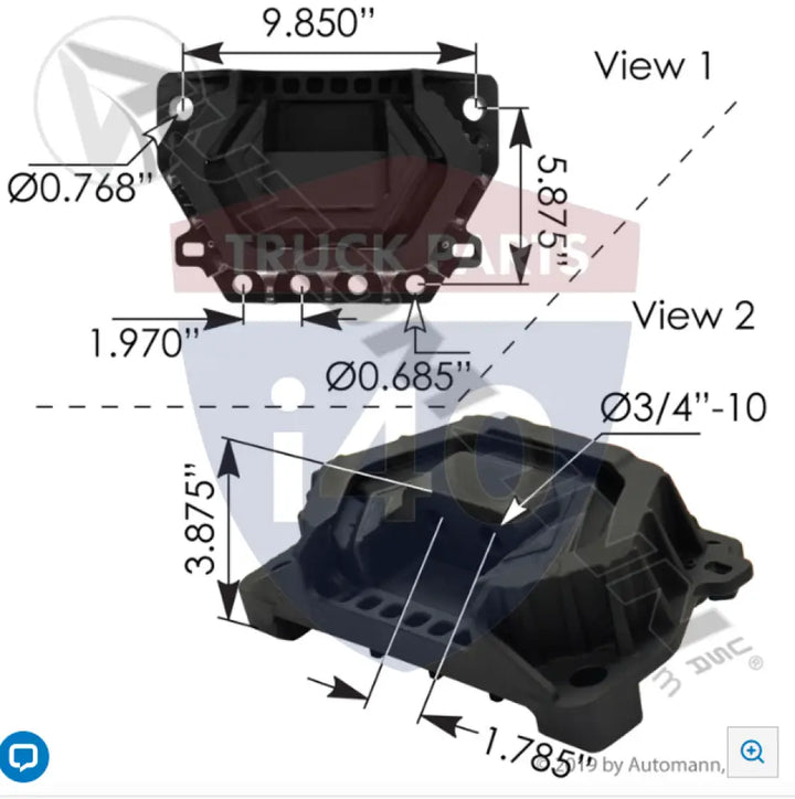 LORJ2618528 Motor Mount For Freightliner - Motor Mount Freightliner
