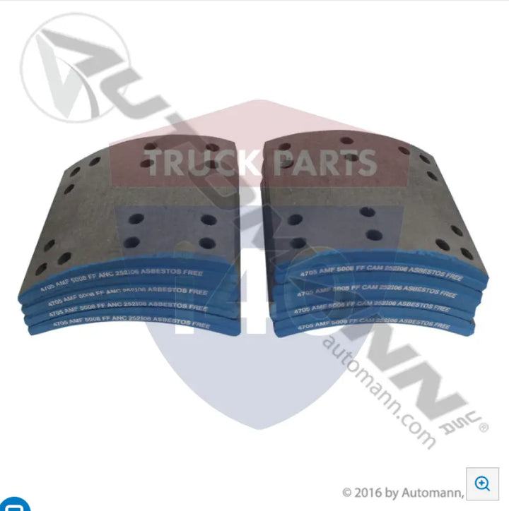 Automann 140.4705.50 Brake Lining - 20K Lb GAWR