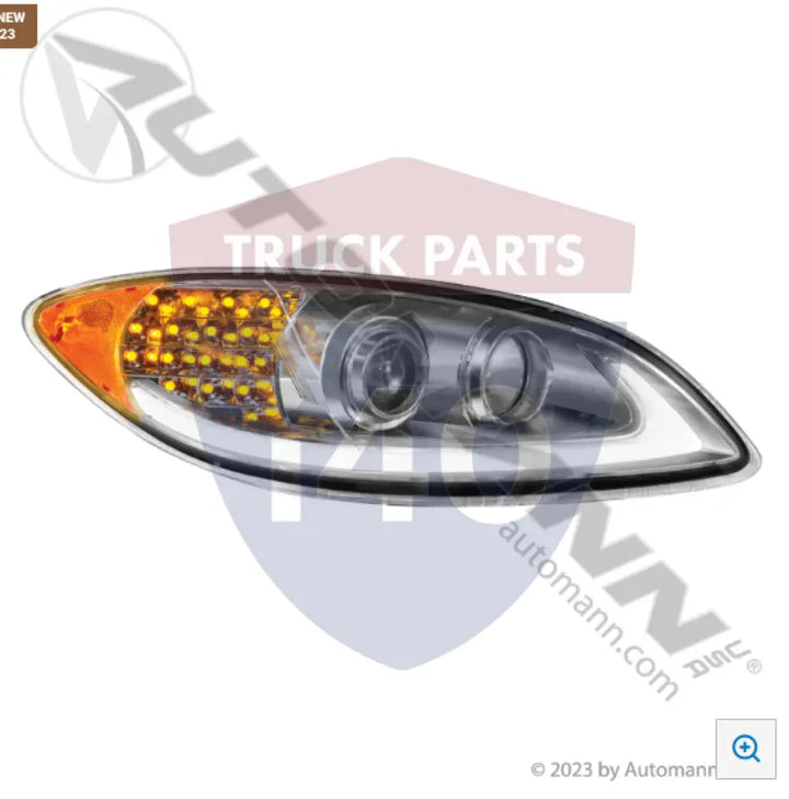 Automann 564.55231 Headlamp Projector RH IHC ProStar - Headlamp Projector RH IHC ProStar