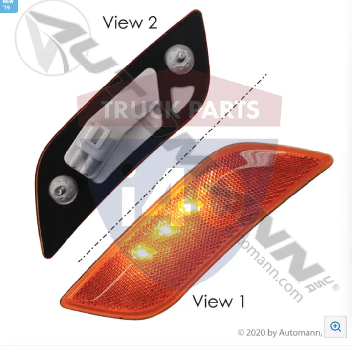 Automann 564.75079L Turn Signal Lamp LH Peterbilt - Turn Signal Lamp LH Peterbilt