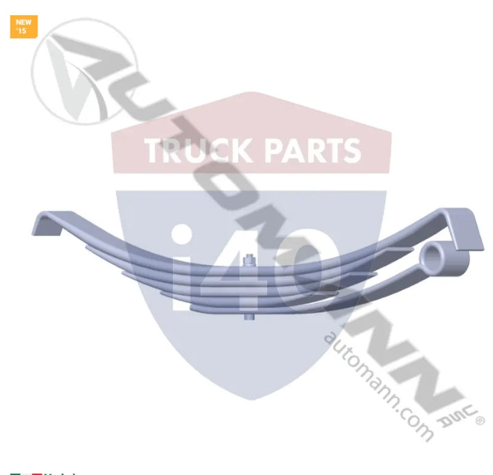 Automann TRA3607 5 Leaf Trailer Spring 4/1 - 5 Leaf Trailer Spring 4/1