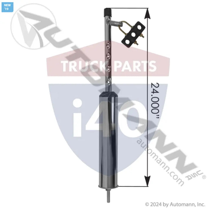 9400F Pogo Stick Chrome 24in For Tectran - Pogo Sticks