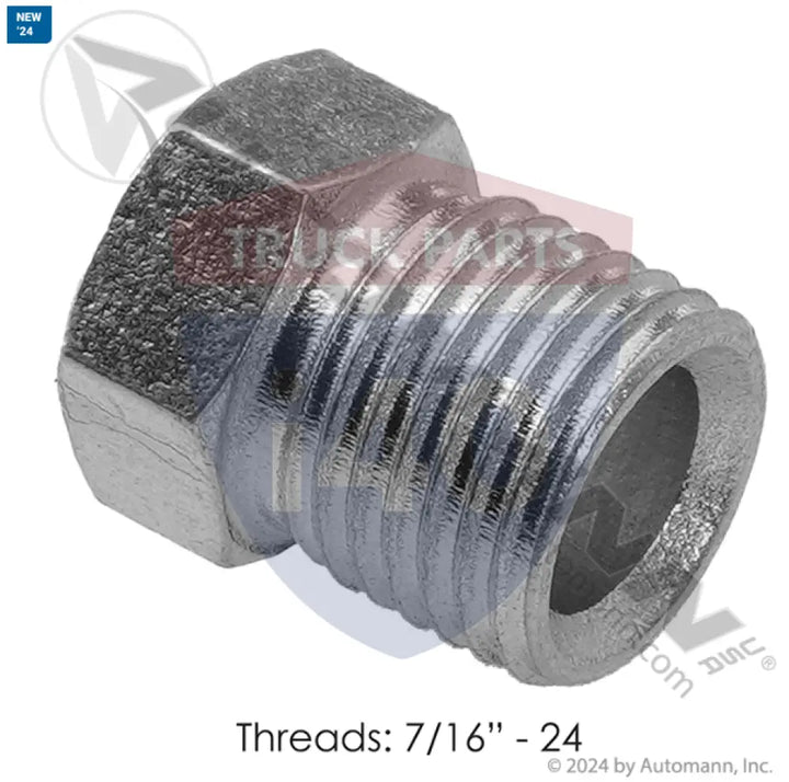 006304 Nut 1/4in Inverted Flare Steel For Velvac - Nuts
