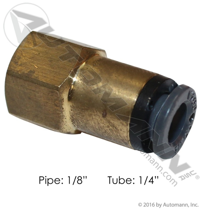 016102 PLC Female Connector 1/4 1/8in For Velvac