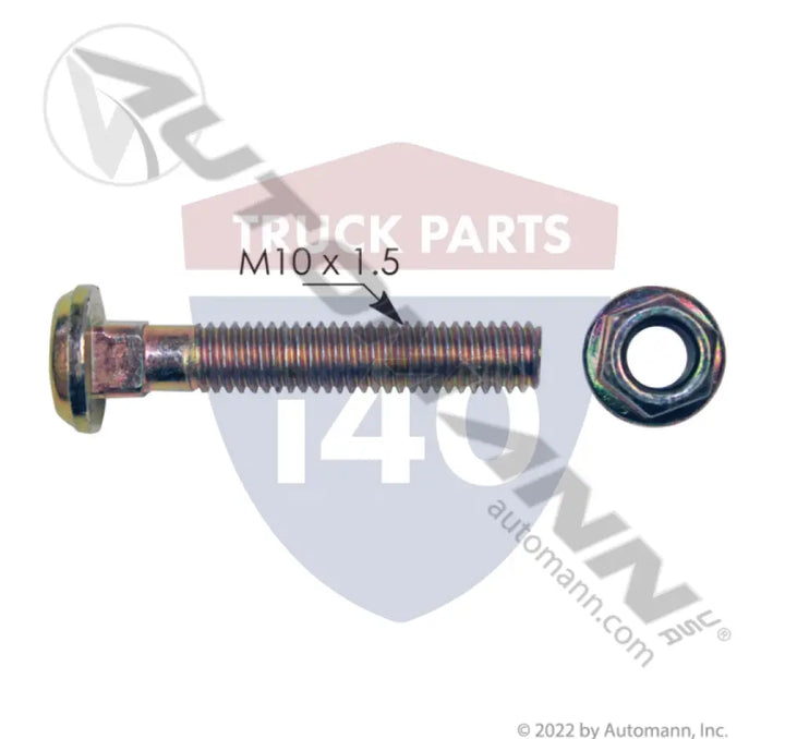 E2144 Carriage Bolt & Nut For Euclid - Clamp Ring Assemblies