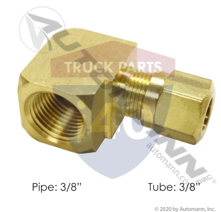Automann 177.14706C Female Elbow DOT 3/8IN 3/8NPT - Female 90 Deg Elbows