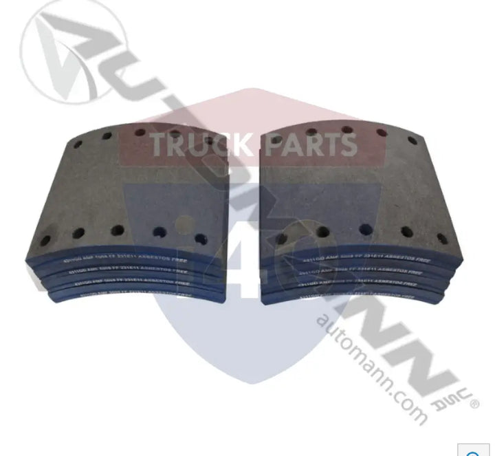 Automann 140.4311G.50 Brake Lining - 20K Lb GAWR