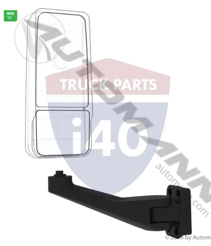 Automann 563.22124 Mirror Arm Black LH GM - Mirror Arm Black LH GM