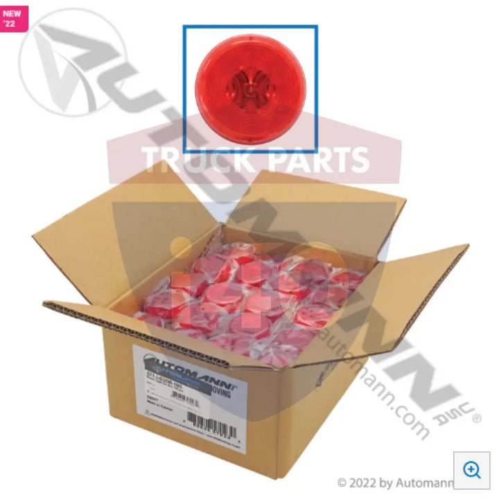 Automann 571.LG30R-100 Marker Light 2in Red 100-pcs - Marker Light 2in Red 100-pcs