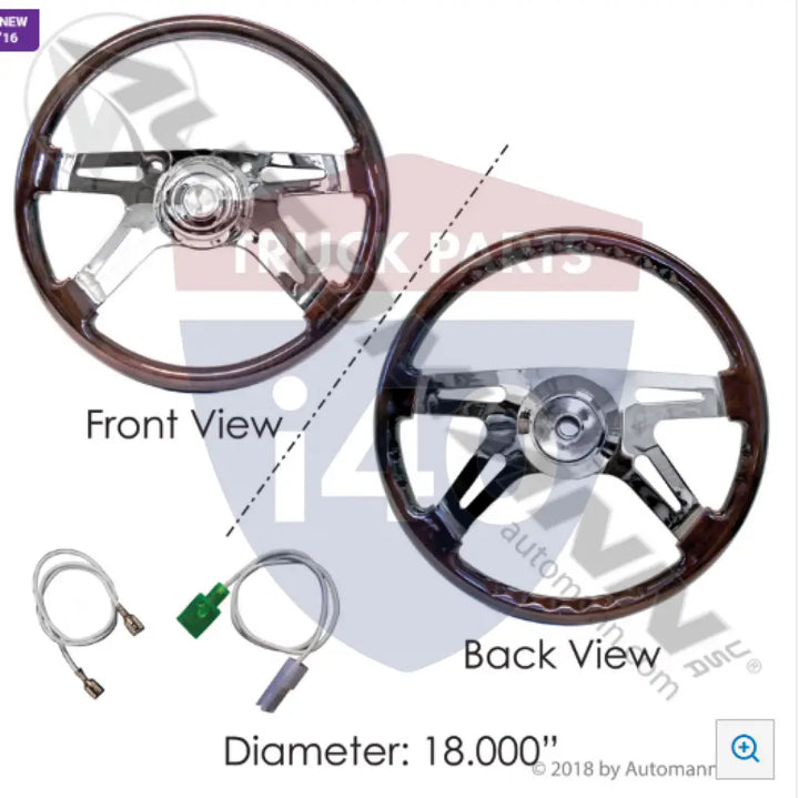 Automann 562.46001SW Steering Wheel Freightliner - Steering Wheel Freightliner