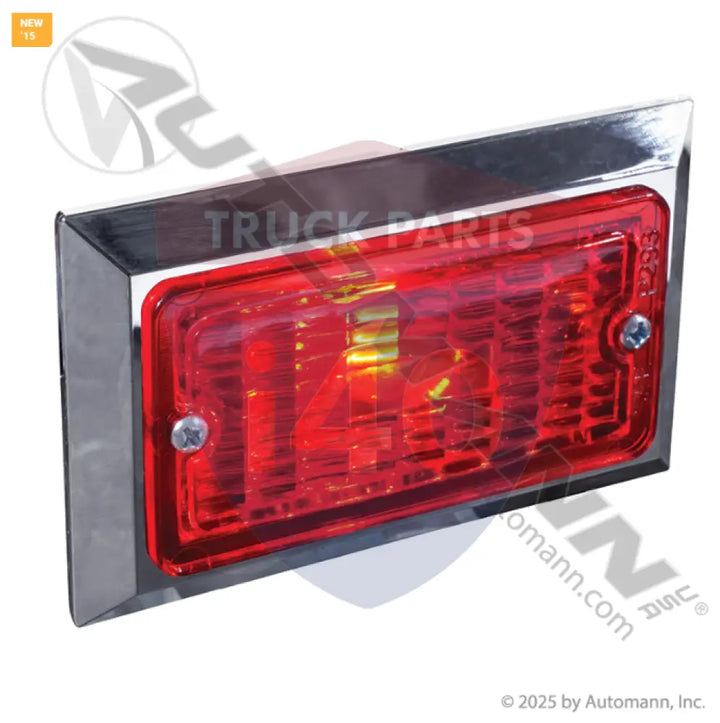 Automann 571.LG24R Marker Light 2-1/4in 3-3/4in Red - Marker Light 2-1/4in X 3-3/4in Red