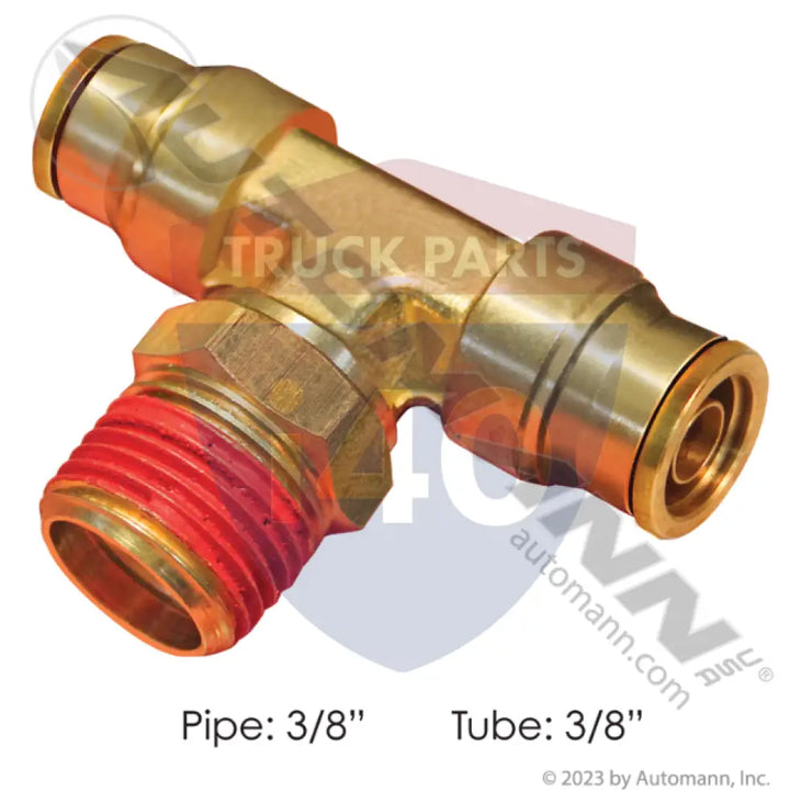 1872X6X6S Brass PLC Male Branch Tee 3/8 3/8in For Eaton - Male Branch Tees