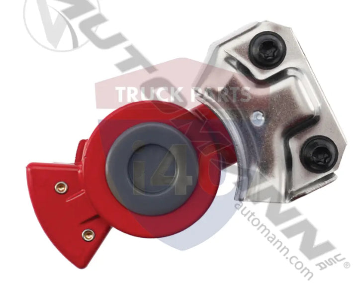 Phillips 12-010450RD Gladhand Standard Emergency Red-Coated - Standard Mount Gladhands