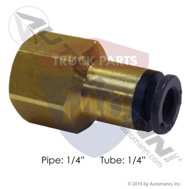 QL1366-4B PLC Female Connector 1/4 1/4in For Tectran - Female Connectors-Composite