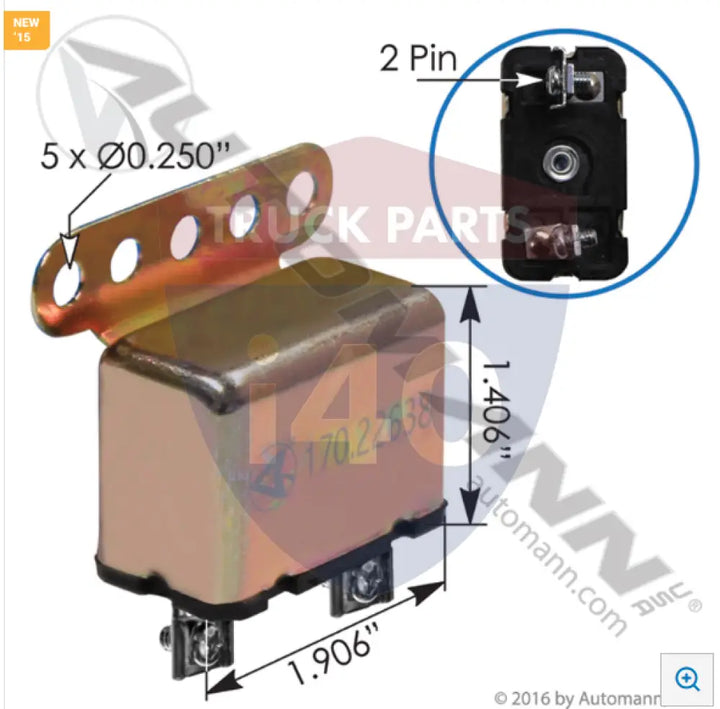 036043 Low Air Buzzer 12V For Velvac - Warning & Indicators