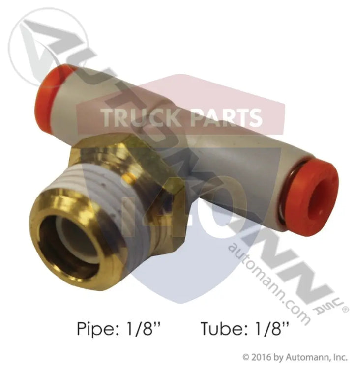 Automann 177.11722A PLC Swivel Male Branch Tee 1/8 1/8in - Male Branch Tees-Composite