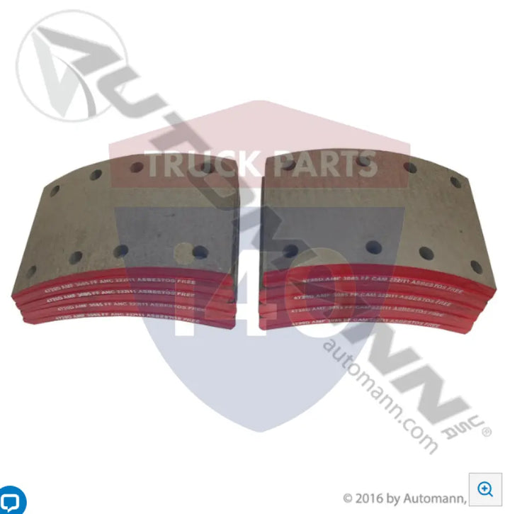 Automann 140.4720.30 Brake Lining - 23K Lb GAWR