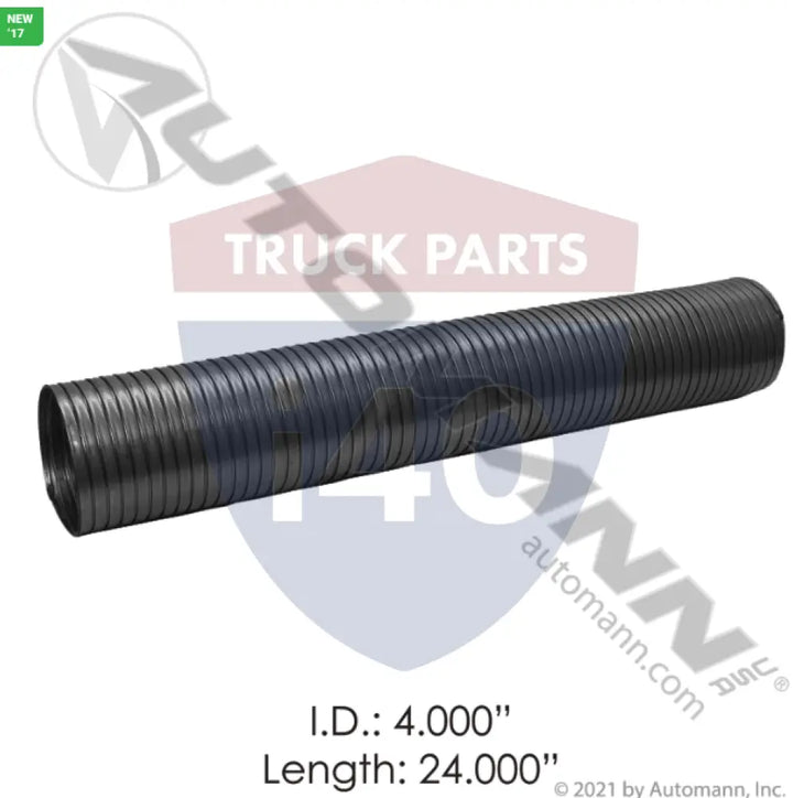 Automann 562.U7340-24SS304 Flex Tubing 4in 24in 304SS - Flex Tubing 4in X 24in 304SS