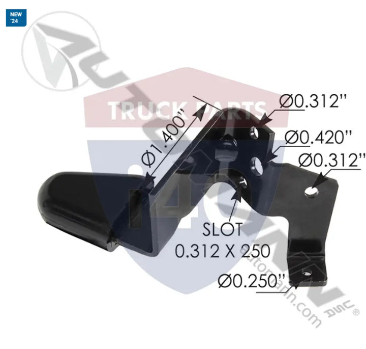 L85-1179 Hood Bracket LH For Kenworth - Hood Bracket LH Kenworth