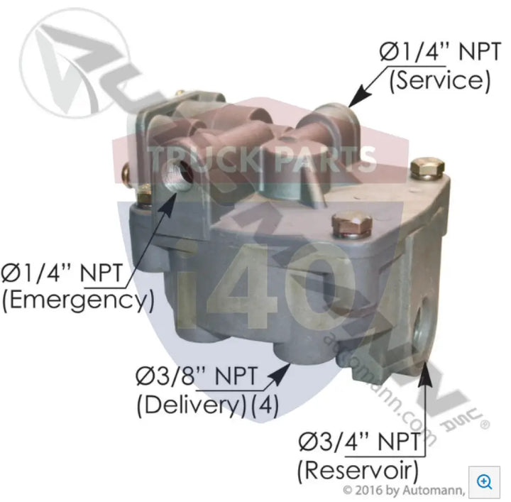 034067 Emergency Relay Valve For Velvac - Relay Emergency Valves