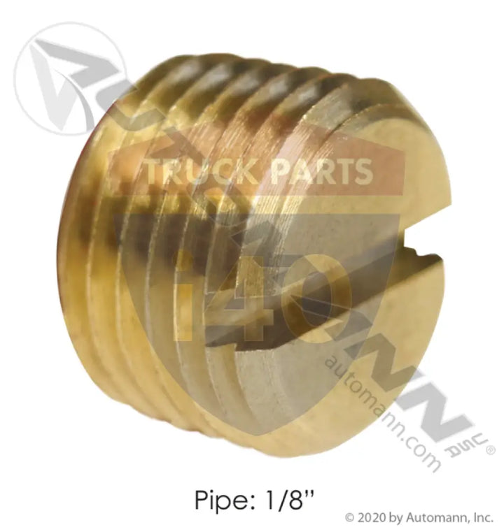 Automann 177.9117A Slotted Plug 1/8NPT - Slotted Plugs