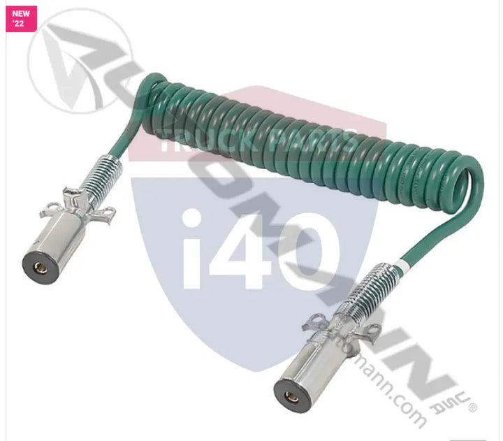 38181-15 Liftgate Cable Single Pole Coiled 15ft For Tramec Sloan - Tailgate Lift Cables