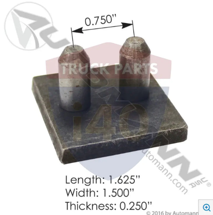 Automann 109.6028 Wear Plate - Brake Hardware