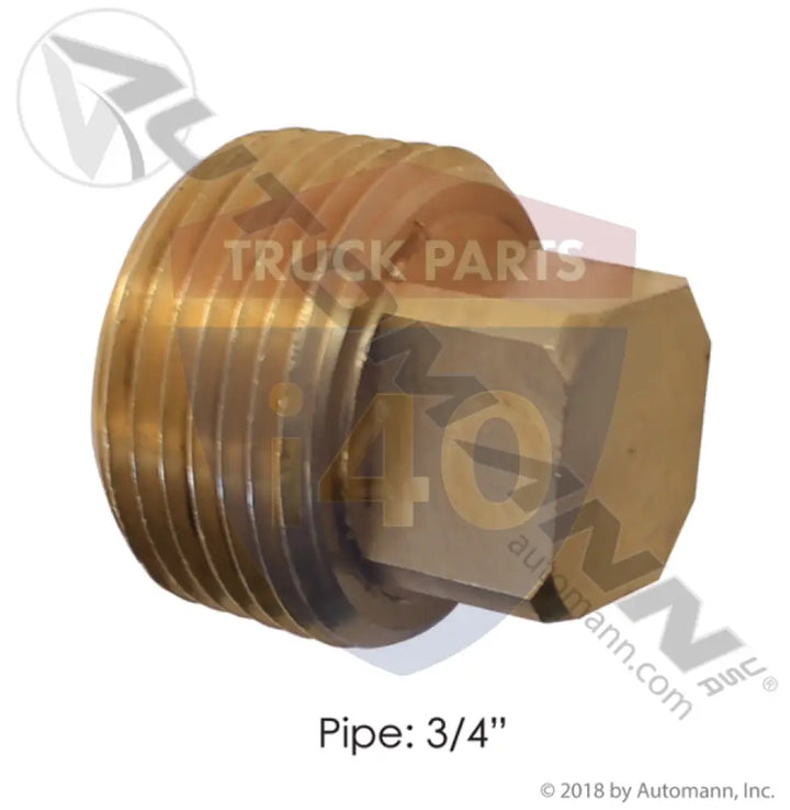 Automann 177.9109E Square Head Plug 3/4NPT - Square Head Plugs